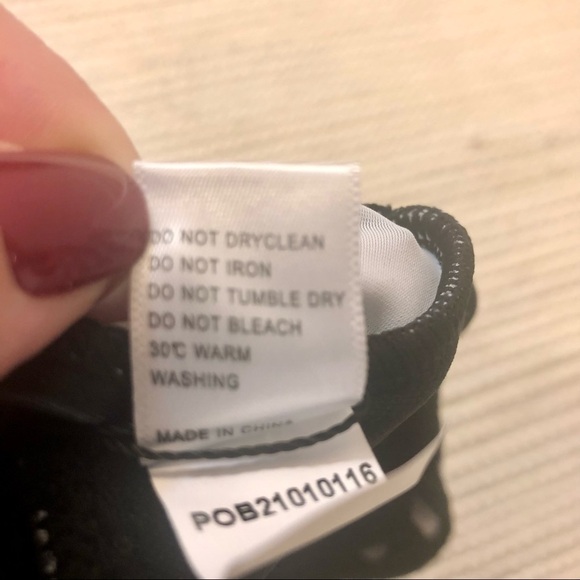 NWT Tempt Me Black and White Polka Dot Bikini Top Size Medium - Picture 8 of 9